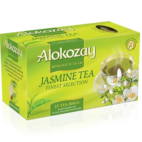 Чай Alokozay зеленый с жасмином