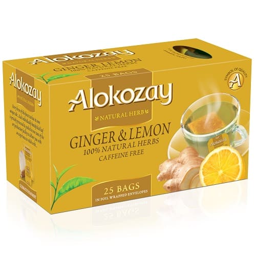 Чай Alokozay с имбирем и лимоном