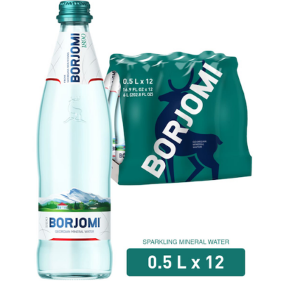 Вода BORJOMI 0,5 л скло