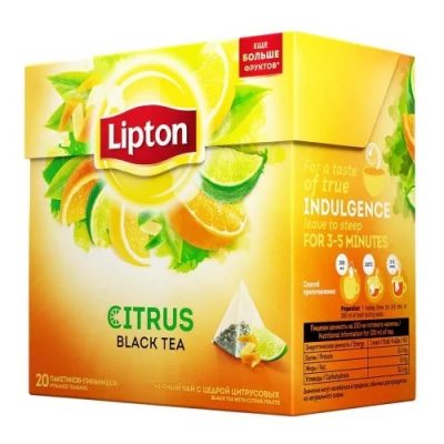 Чай Lipton Citrus 20 пирамидок