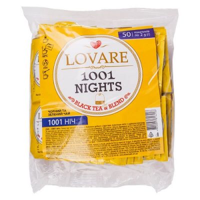 Чай Lovare 1001 Nights 50 пакетов