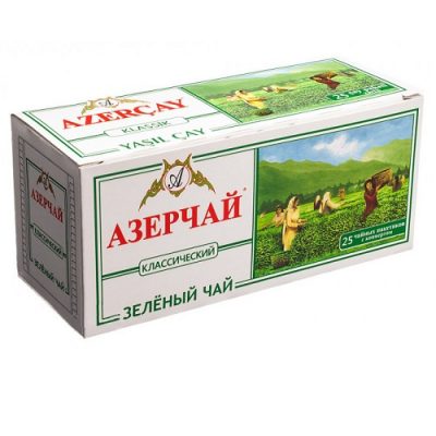 Чай Azercay зелёный