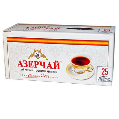 Чай Azercay черный с бергамотом