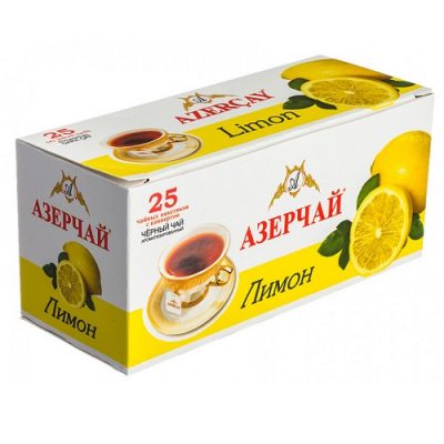 Чай Azercay черный с лимоном