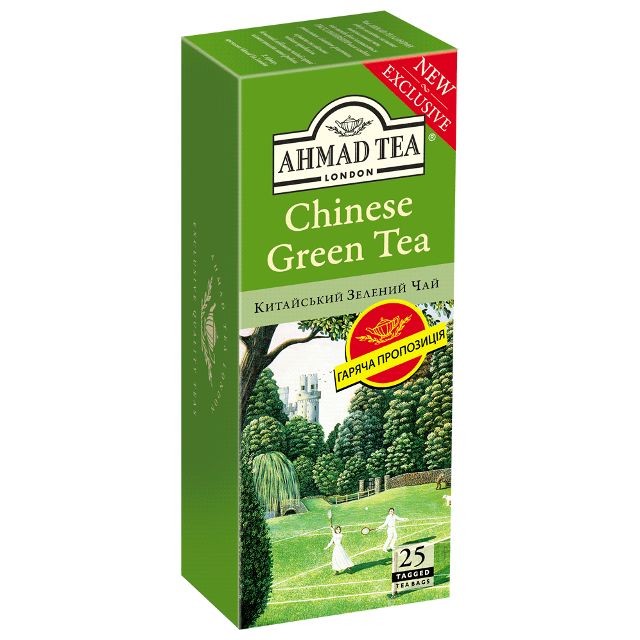 Ahmad Tea Chinese Green 25 пакетов