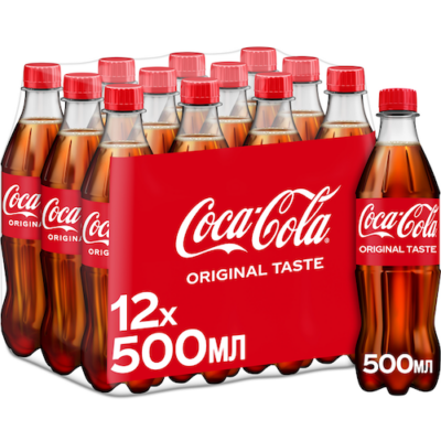 Напій Coca-Сola 0,5 л пластик