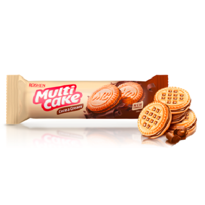 Печиво Рошен Multicake какао 180 г