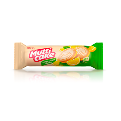 Печиво Рошен Multicake лимон-крем 180 г 2