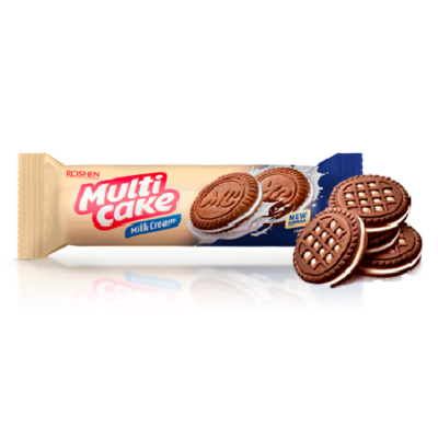 Печиво Рошен Multicake молоко-крем 180 г