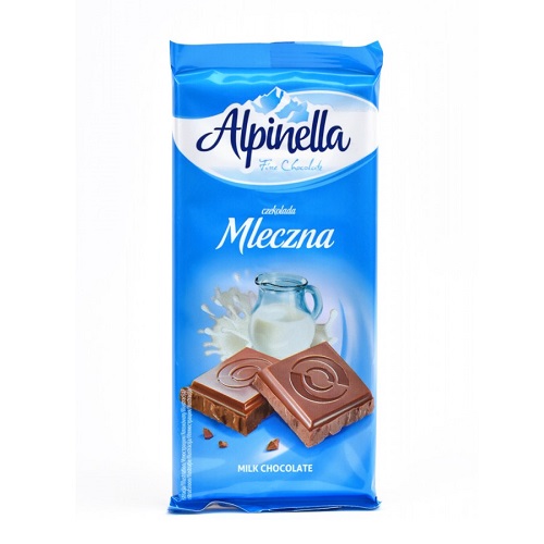 Шоколад молочный Alpinella 90 г