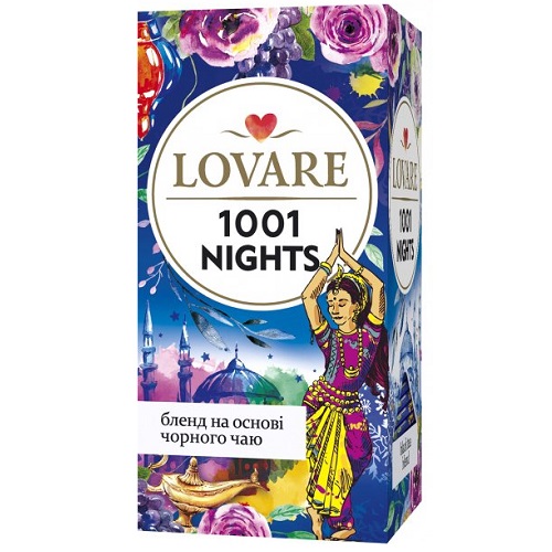 Чай Lovare 1001 Night 24 пакетов