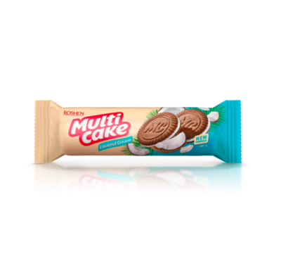 Печиво Рошен Multicake кокос-крем 180 г