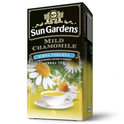 Чай травʼяний Sun Gardens Ніжна Ромашка 25 пакетів