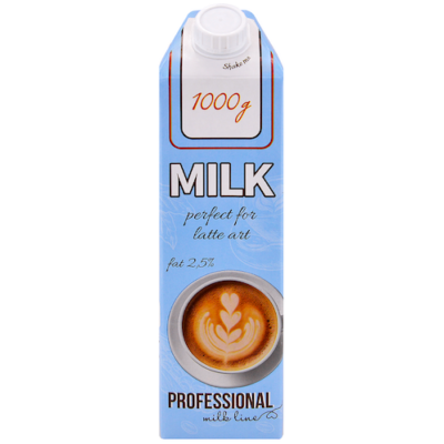Молоко Professional Line 2,5% 1000г