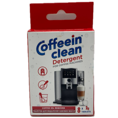 Засіб для видалення кавових масел Coffee clean 8 таблеток